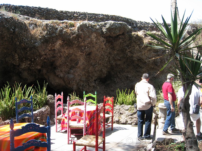Mexico Pyramids - Mexico City 2009 1225.jpg - A trip to the Teotihuacan area of Mexico to visit the pyramids. A vast complex and a great climb to the top. This was followed by lunch in a cave, then a visit to the historical center of Mexico City. March 2009.